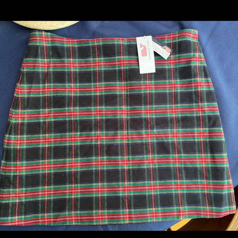 Vineyard Vines Mini Skirt- Plaid